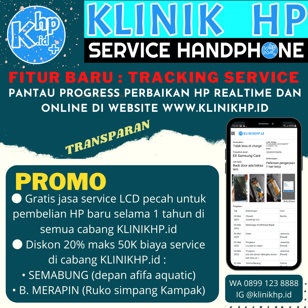 Fitur Tracking Service